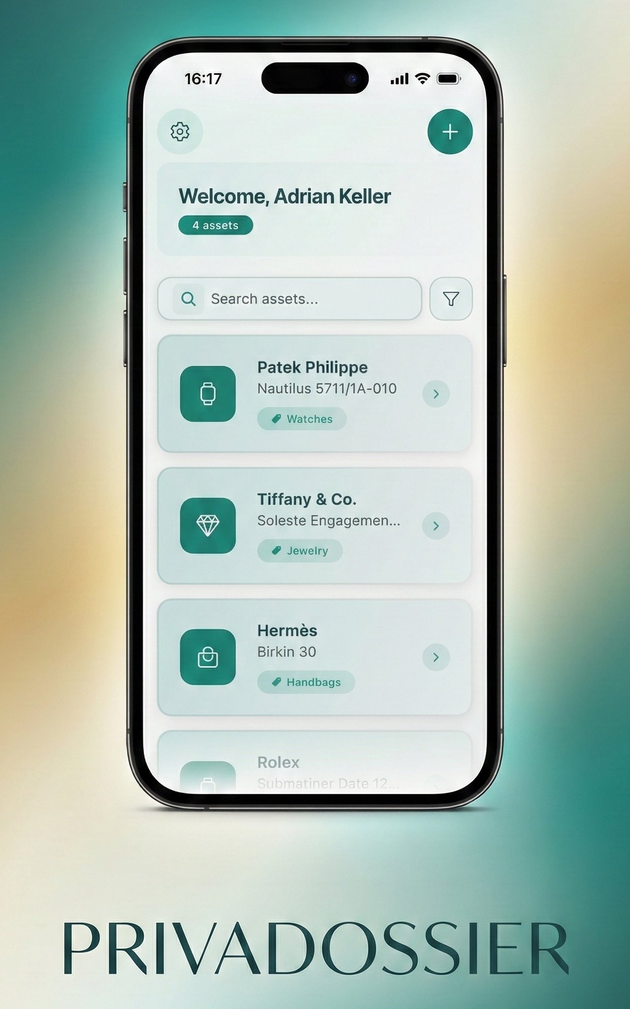 PrivaDossier App Preview